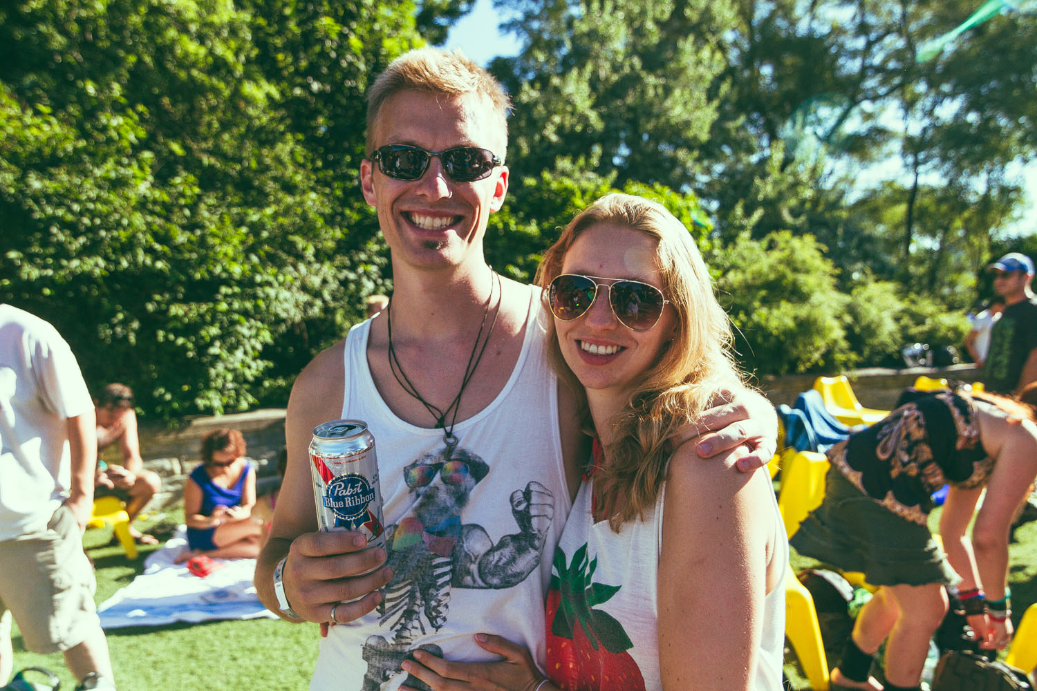 Le Piknic Electronik et sa faune montréalaise