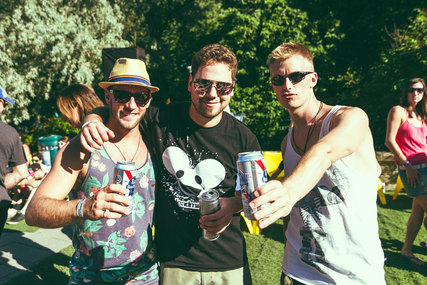 Le Piknic Electronik et sa faune montréalaise