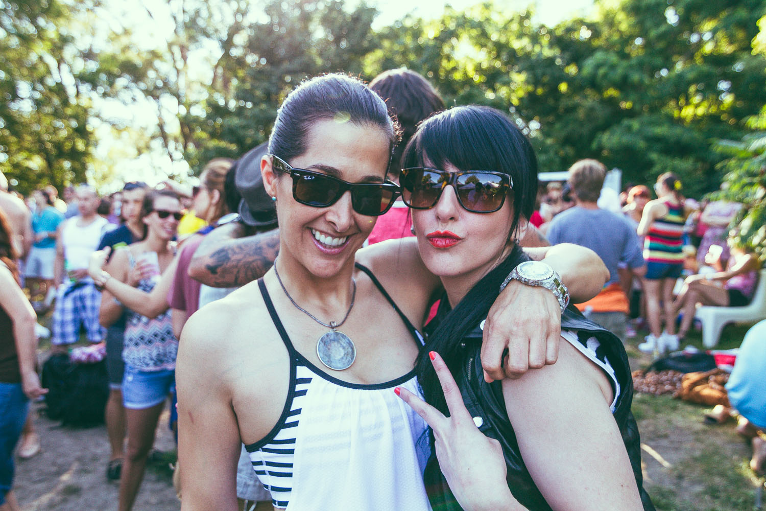 Le Piknic Electronik et sa faune montréalaise