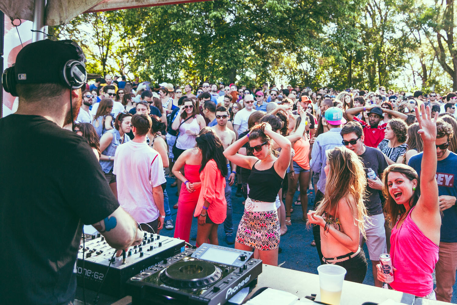 Le Piknic Electronik et sa faune montréalaise