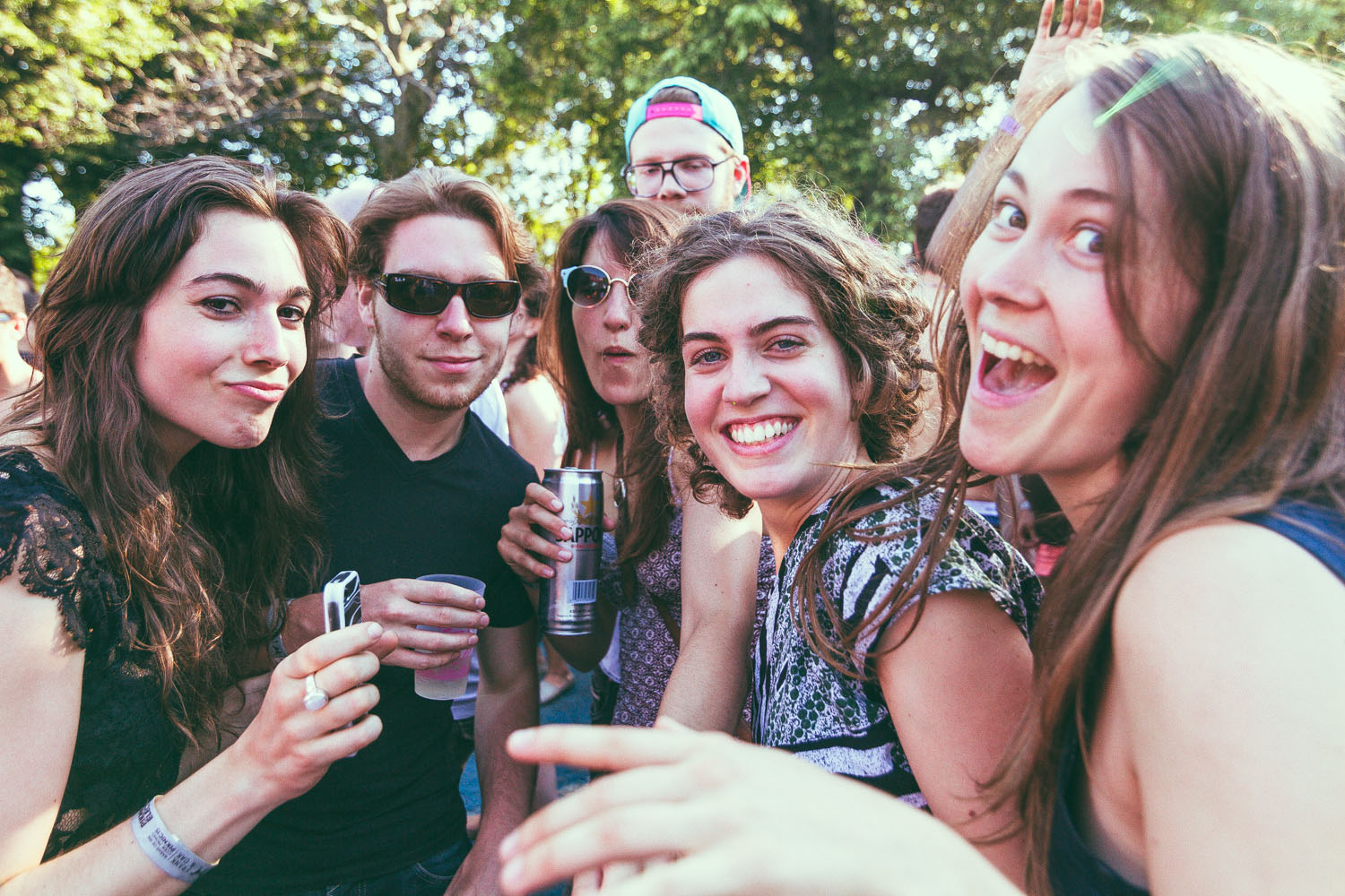 Le Piknic Electronik et sa faune montréalaise