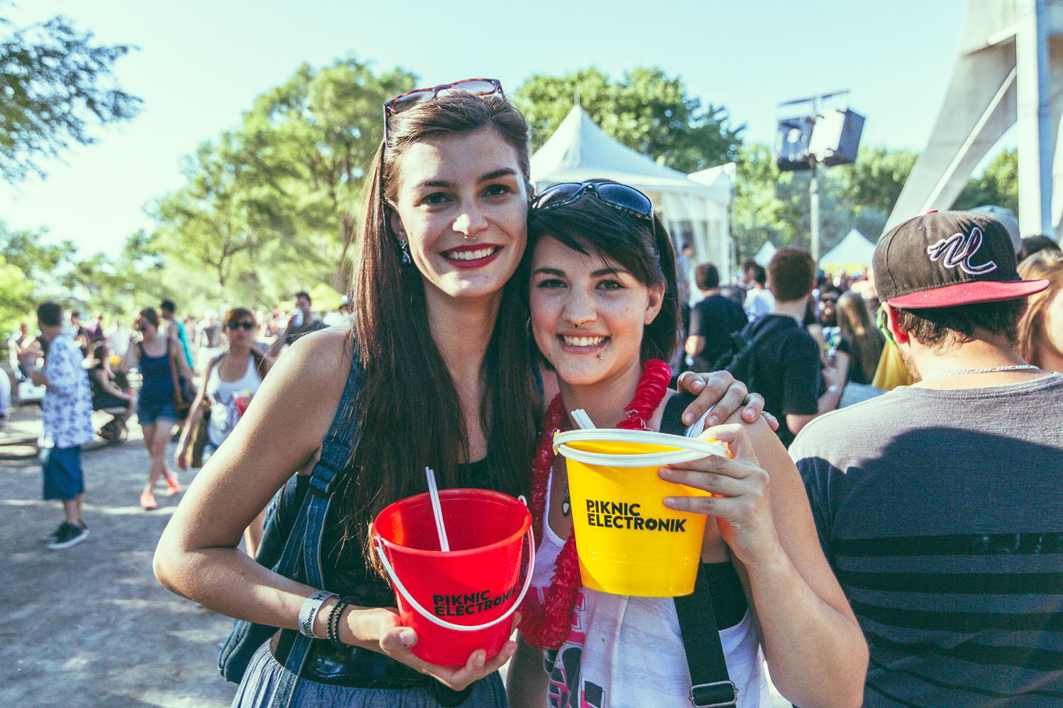 Le Piknic Electronik et sa faune montréalaise