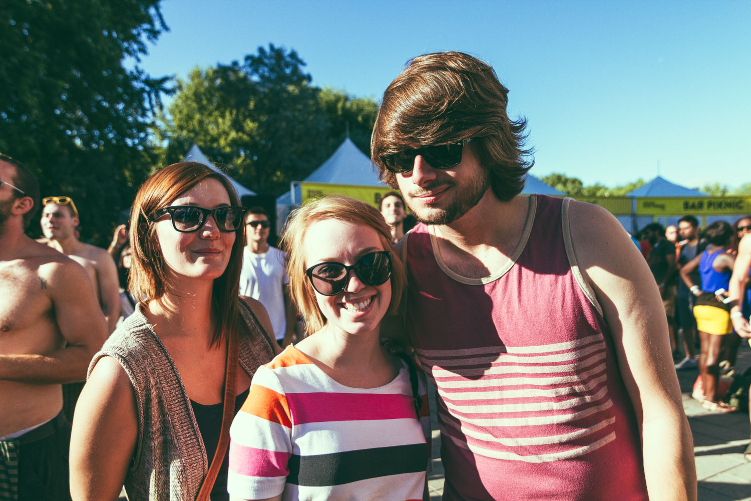 Le Piknic Electronik et sa faune montréalaise