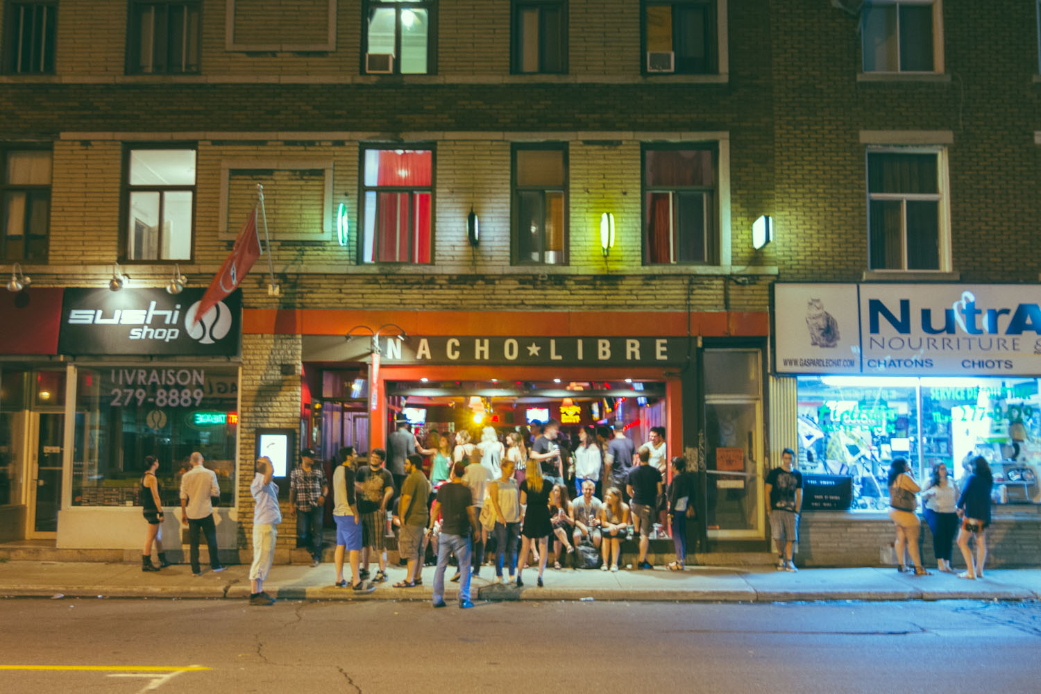 Party Pabst Punk au Nacho Libre: ça déborde de monde!