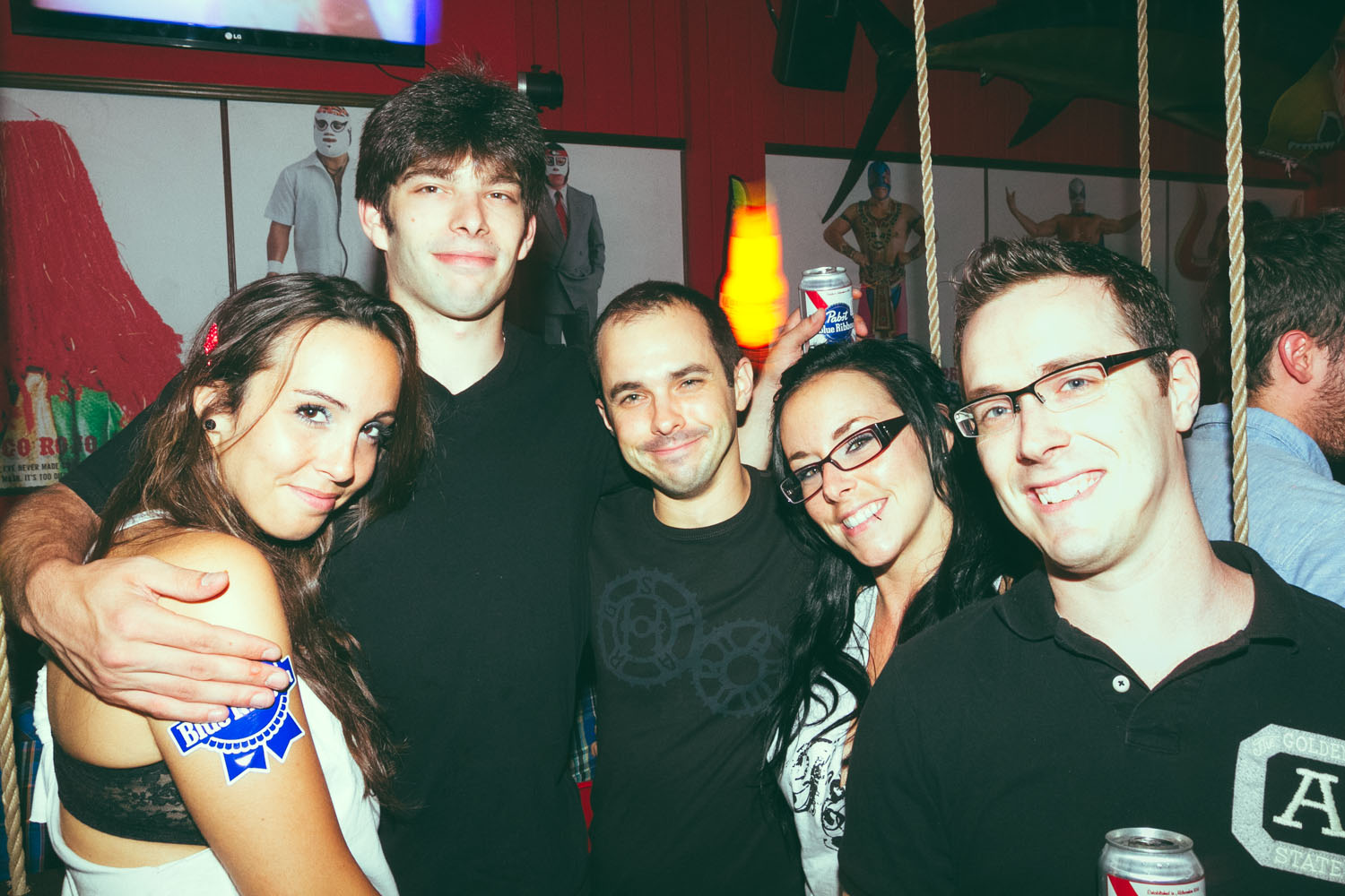 Party Pabst Punk au Nacho Libre: ça déborde de monde!