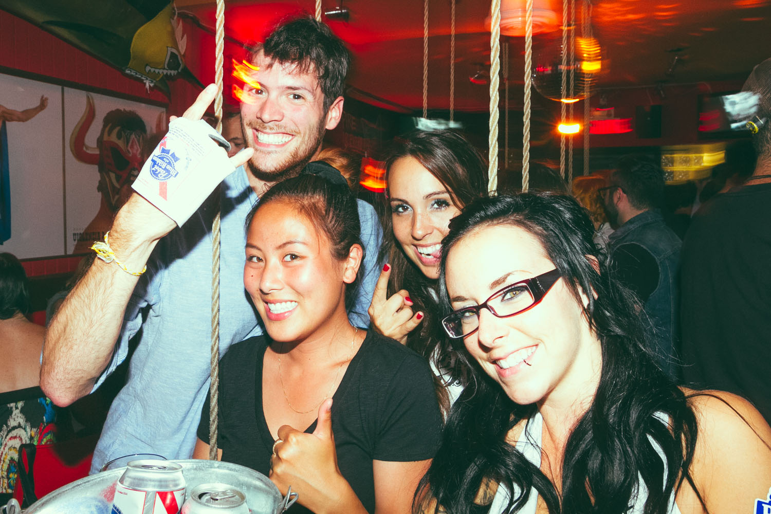 Party Pabst Punk au Nacho Libre: ça déborde de monde!