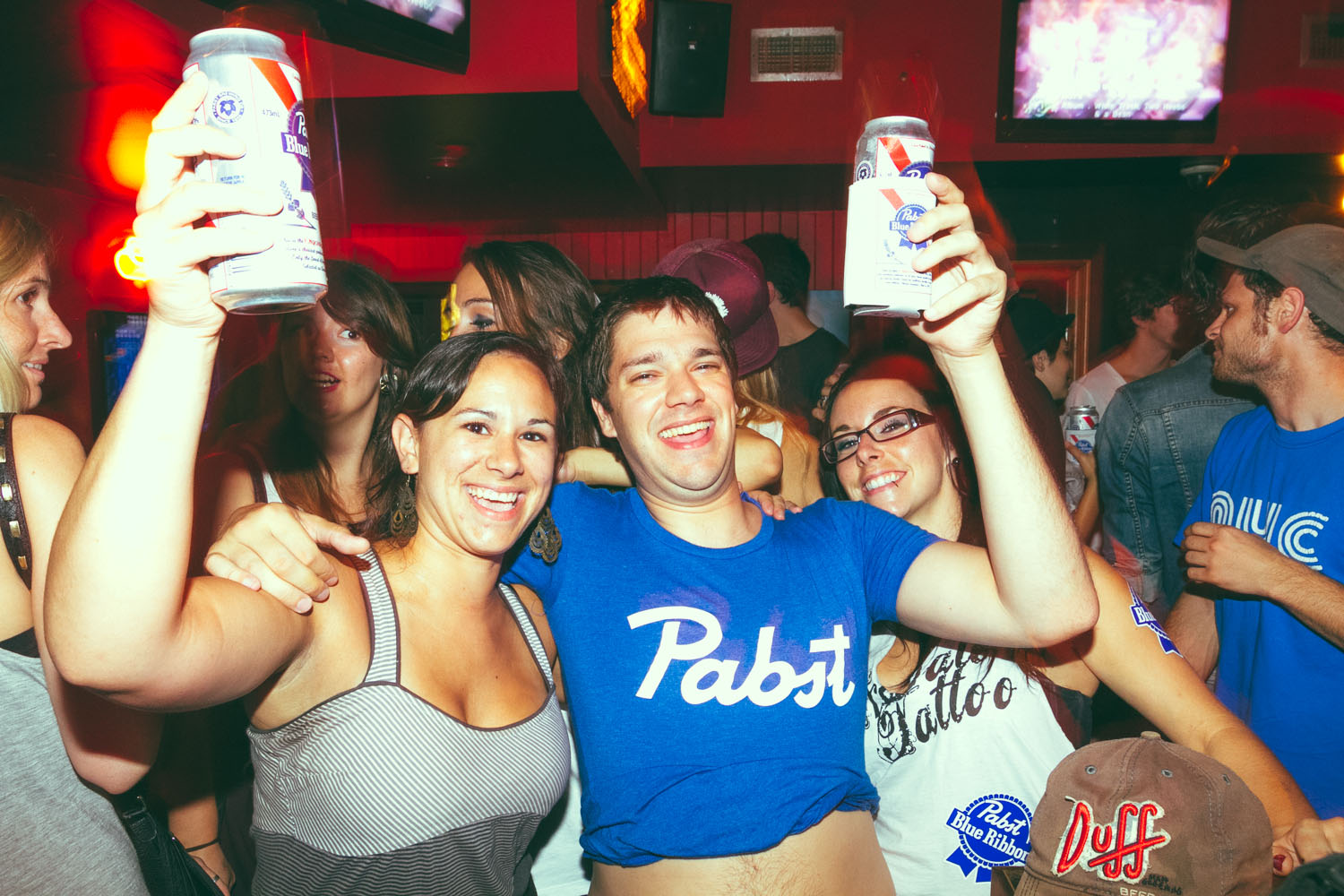 Party Pabst Punk au Nacho Libre: ça déborde de monde!