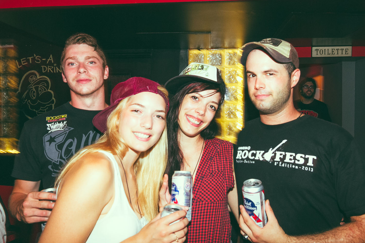 Party Pabst Punk au Nacho Libre: ça déborde de monde!