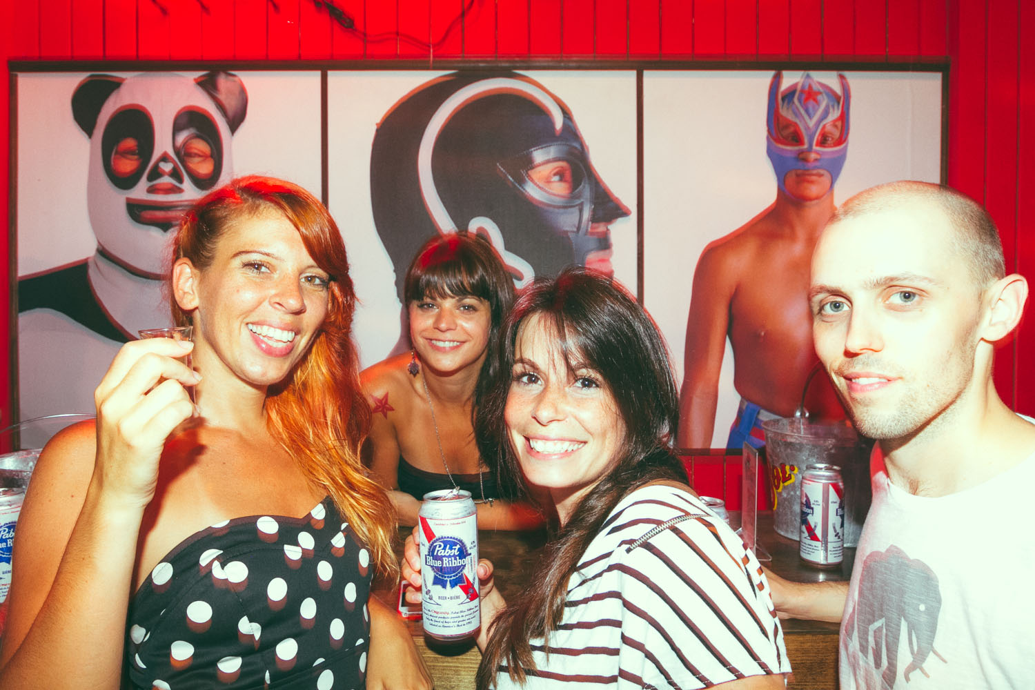 Party Pabst Punk au Nacho Libre: ça déborde de monde!