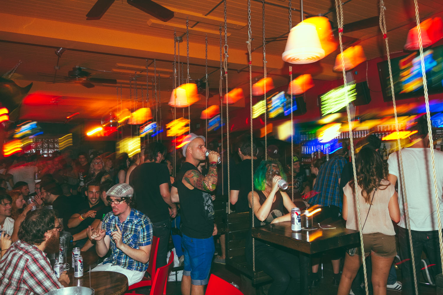 Party Pabst Punk au Nacho Libre: ça déborde de monde!