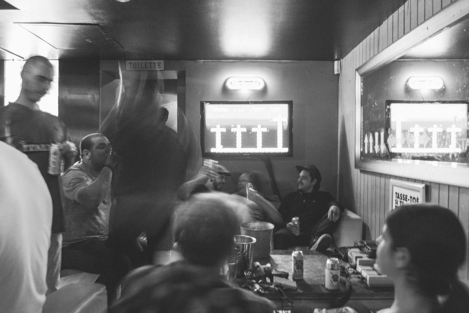 Party Pabst Punk au Nacho Libre: ça déborde de monde!