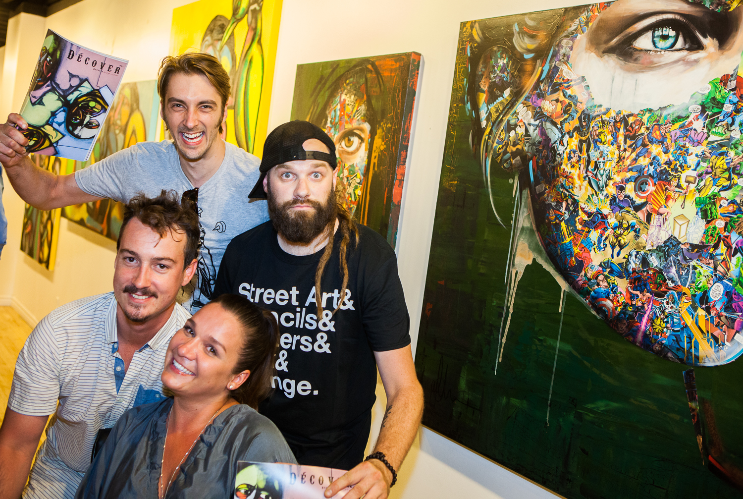 Le lancement du magazine Décover attire la faune hip et artistique à la Station 16