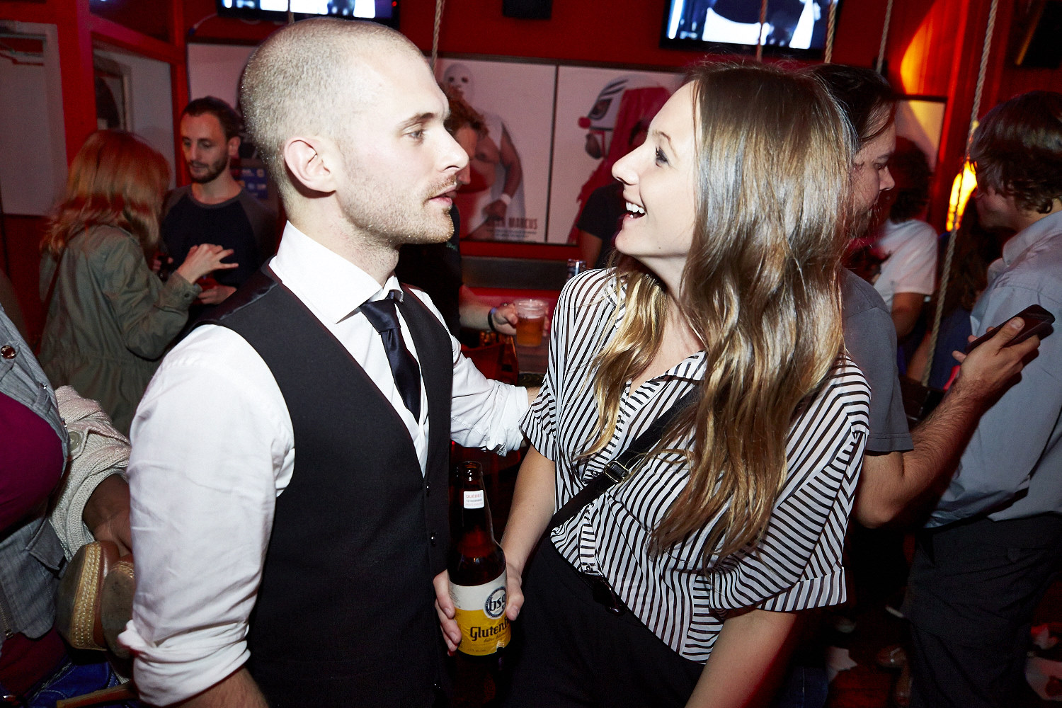 Bar jam-packed pour les 5 ans du Nacho libre!