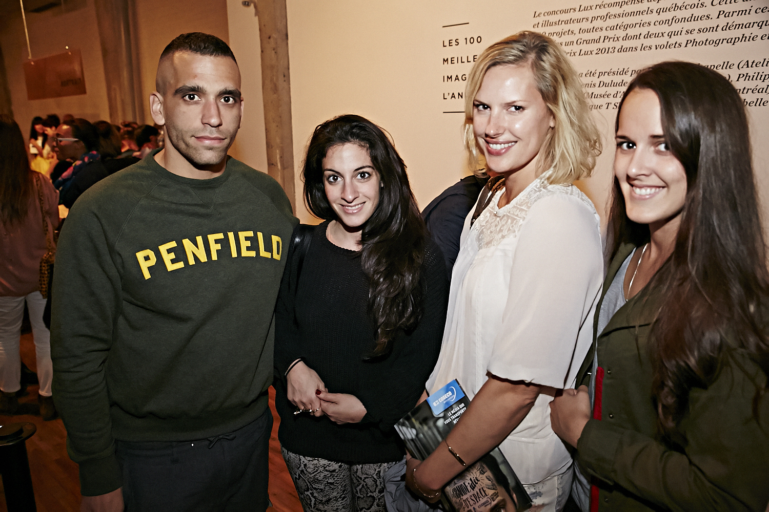 Vernissage des gagnants du concours Lux au chic espace Infopresse