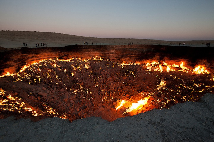 The Door to Hell: un cratère qui brûle jour et nuit depuis 40 ans!