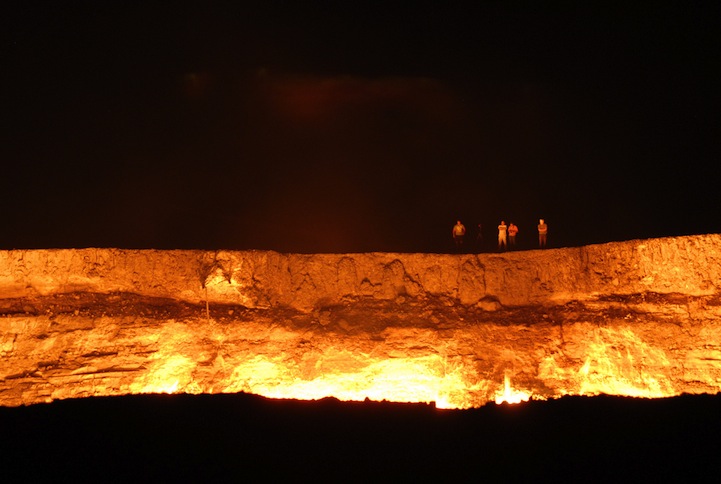 The Door to Hell: un cratère qui brûle jour et nuit depuis 40 ans!