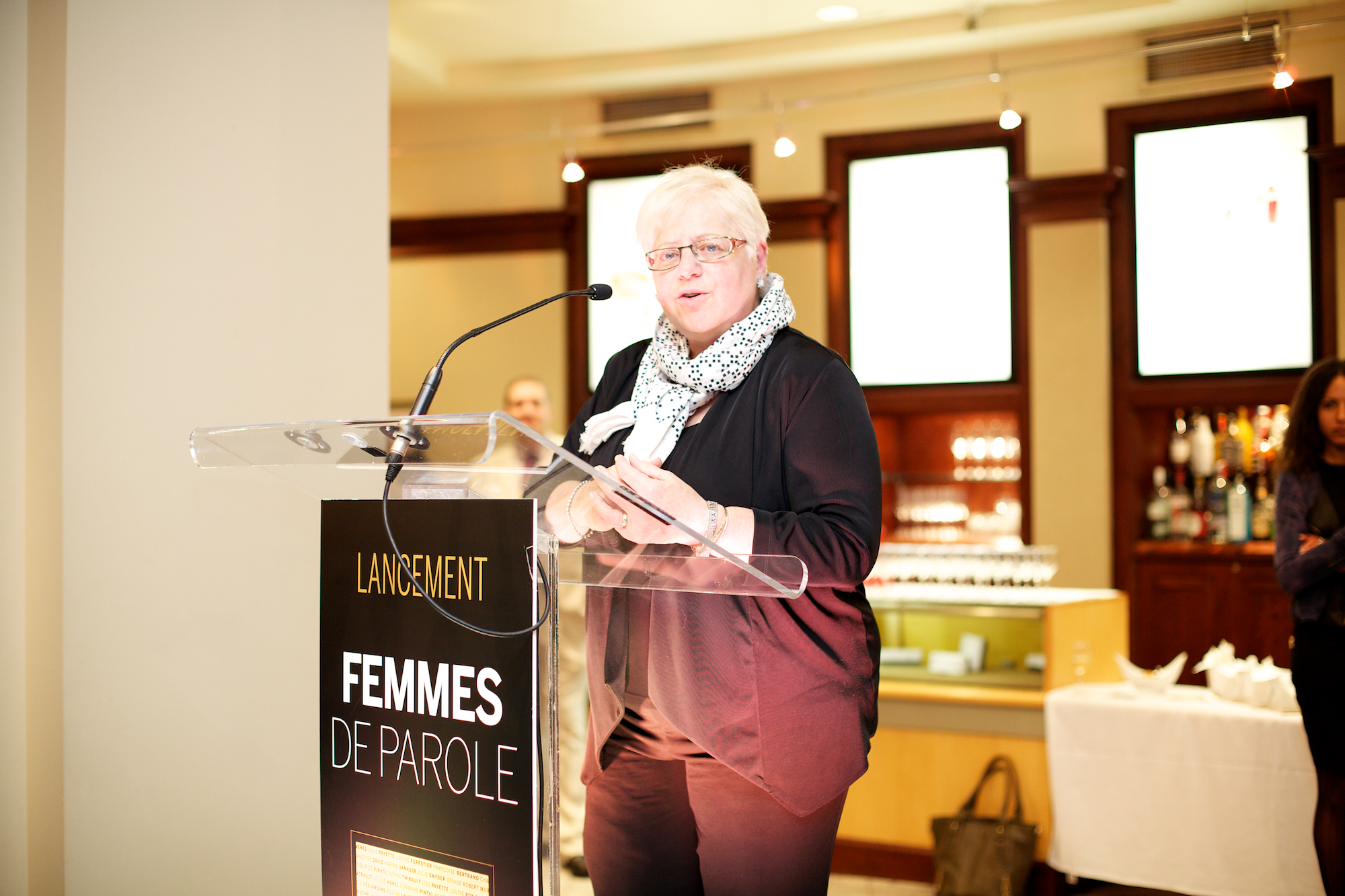 Le nouveau livre «Femmes de parole» lancé en présence de Janette Bertrand