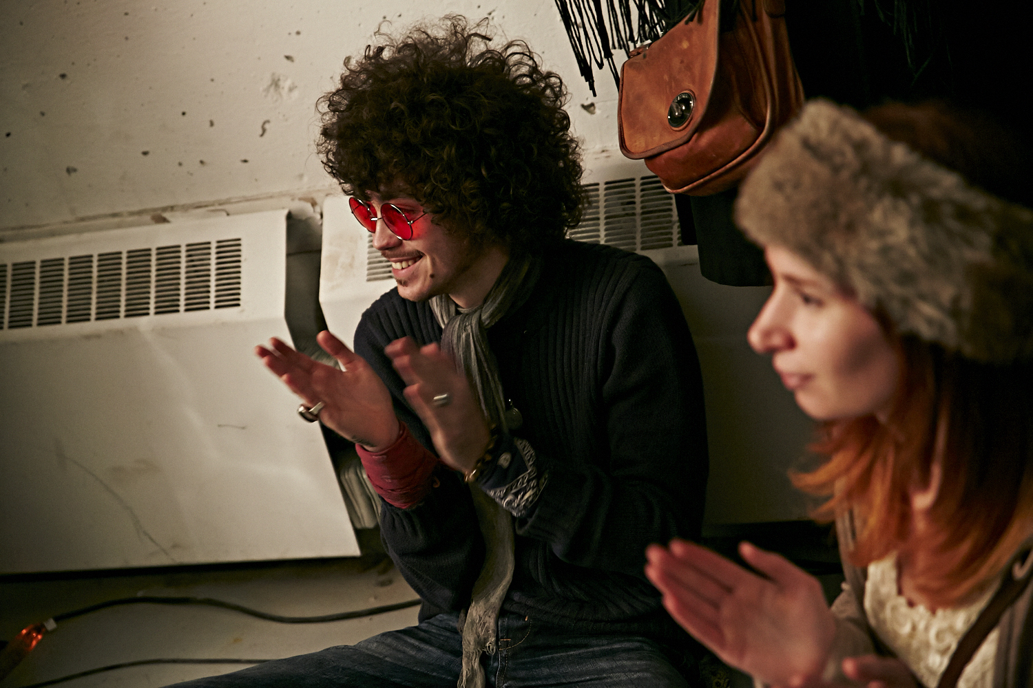 Vernissage à l'atelier OFDT en formule soirée underground rue de Gaspé