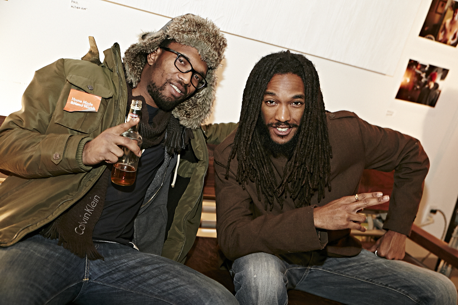 Vernissage à l'atelier OFDT en formule soirée underground rue de Gaspé