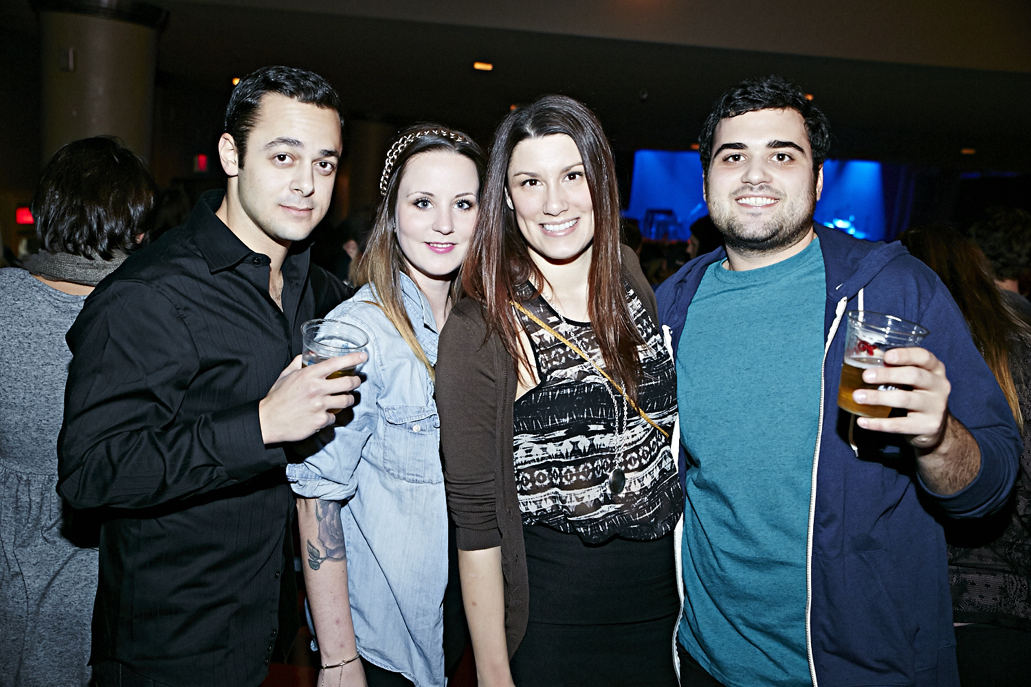 Une foule de fans ben sur le party pour MGMT au Métropolis