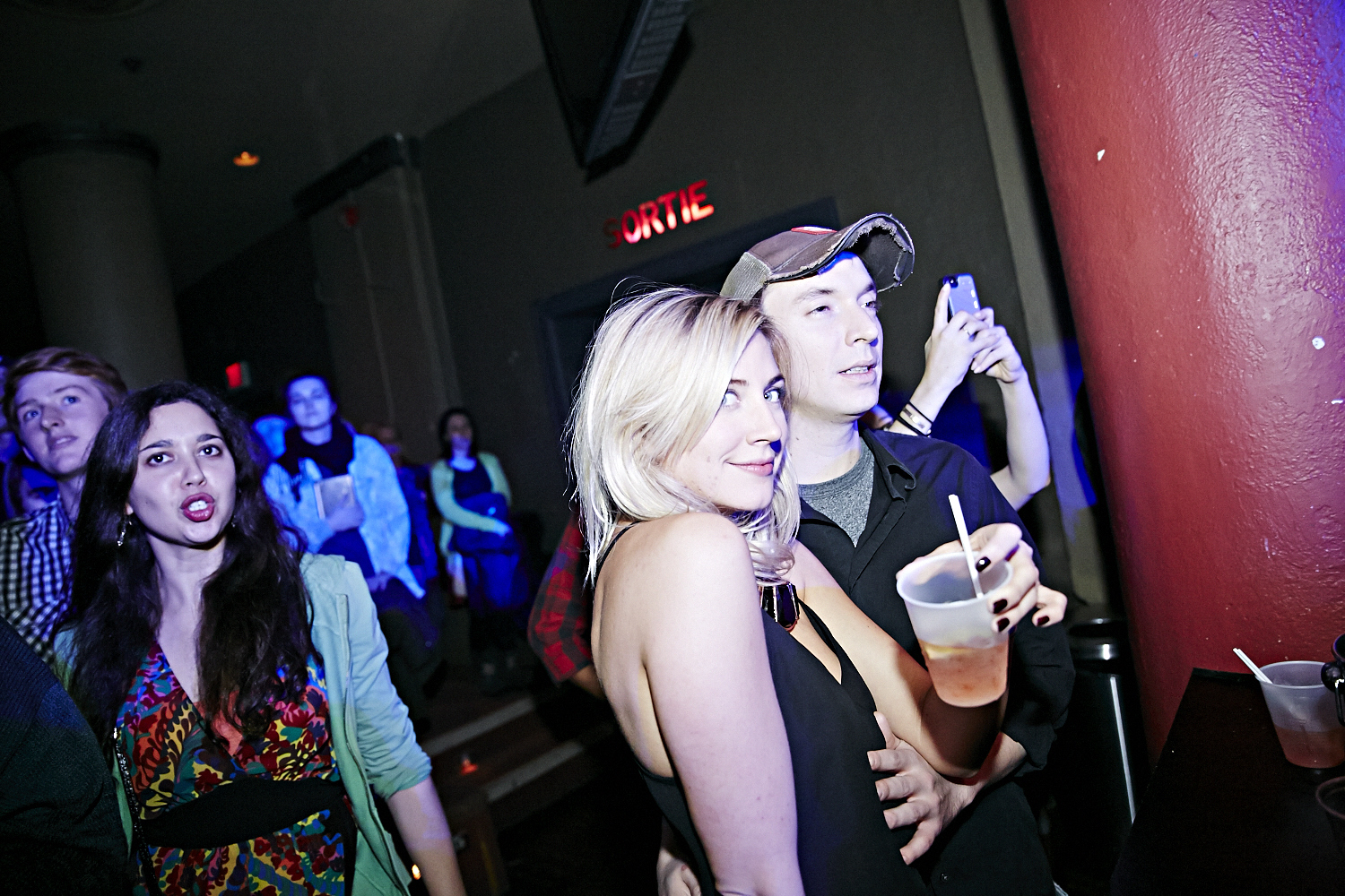 Une foule de fans ben sur le party pour MGMT au Métropolis