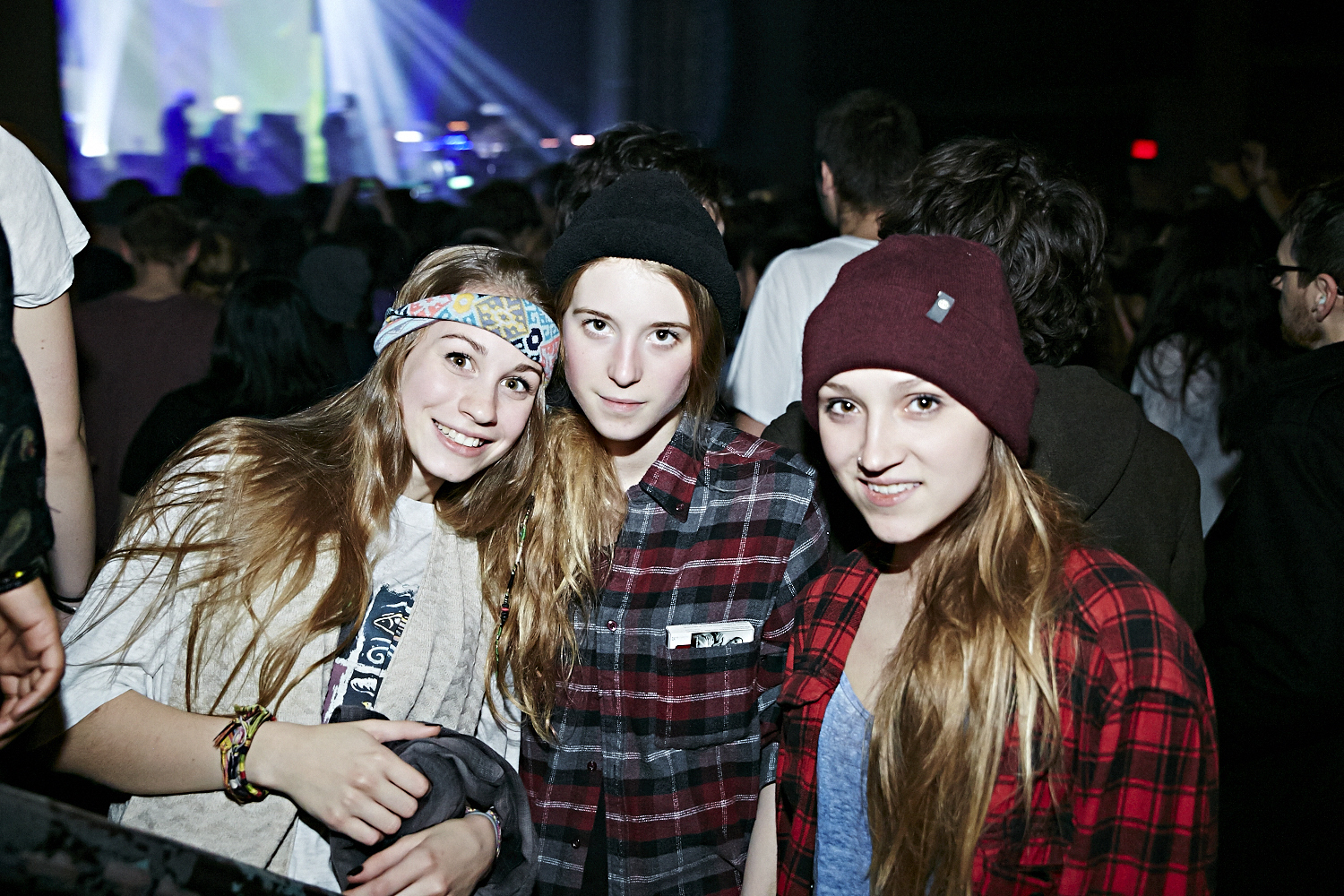 Une foule de fans ben sur le party pour MGMT au Métropolis