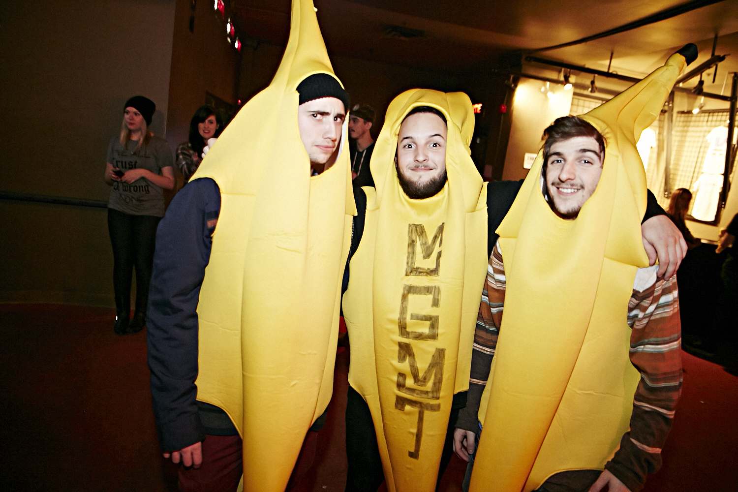 Une foule de fans ben sur le party pour MGMT au Métropolis