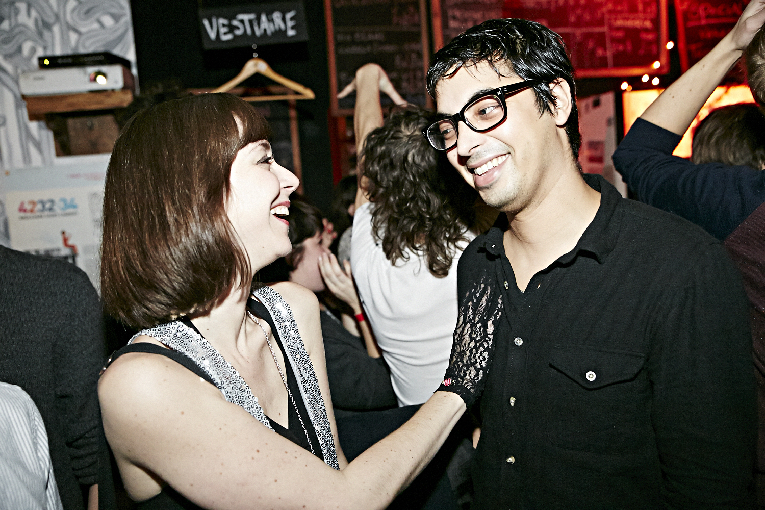 Un dancefloor plein à craquer pour le traditionnel party de Noël Dare To Care