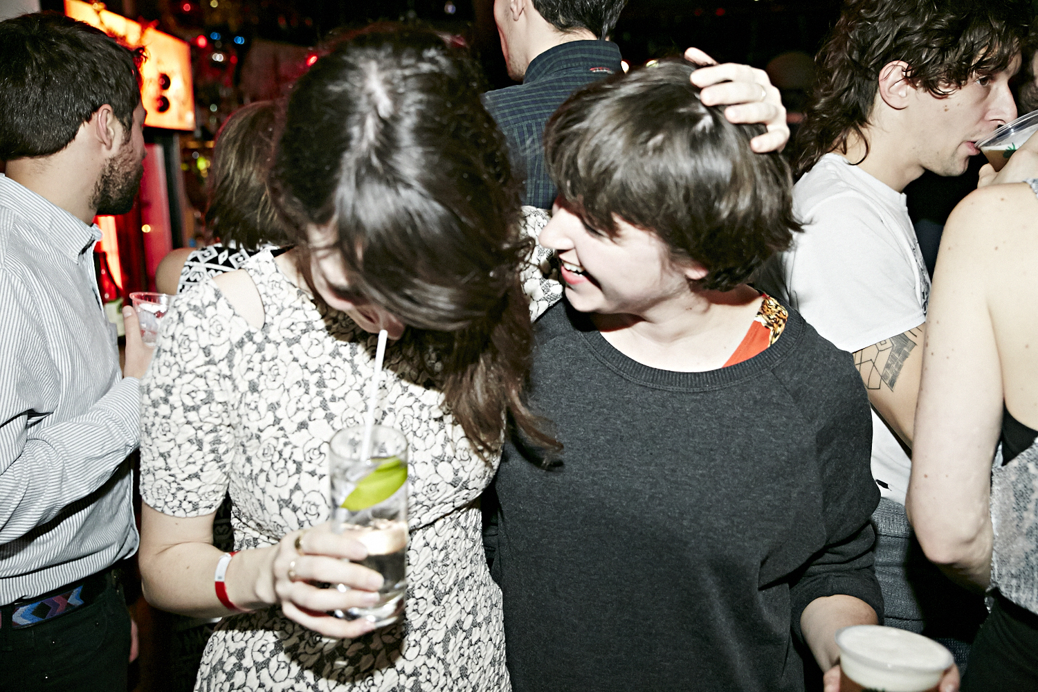 Un dancefloor plein à craquer pour le traditionnel party de Noël Dare To Care