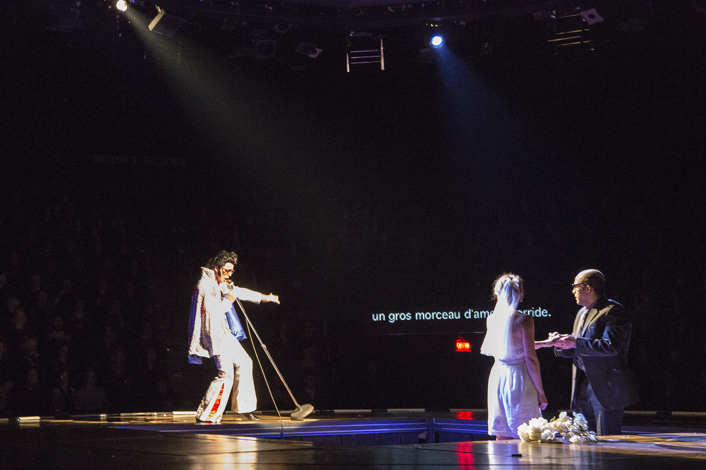 «Pique» de Robert Lepage: tout le gratin artistique montréalais présent à la première