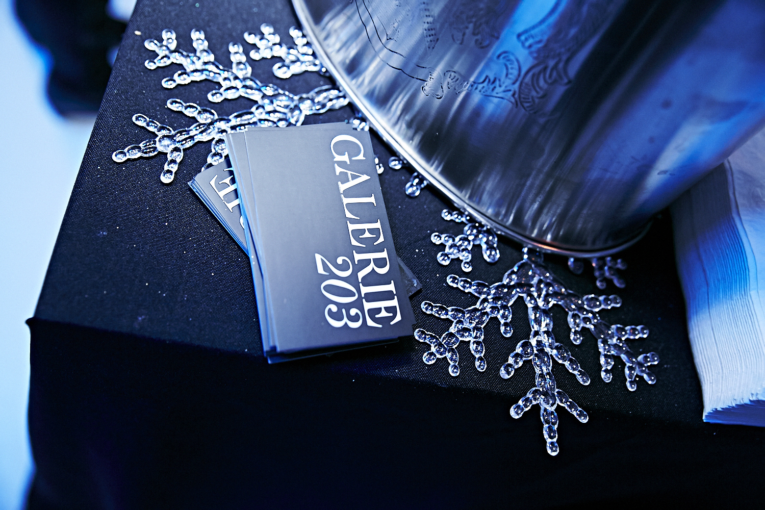 Un réveillon lumineux à la Galerie 203, en partenariat avec l'Assomoir