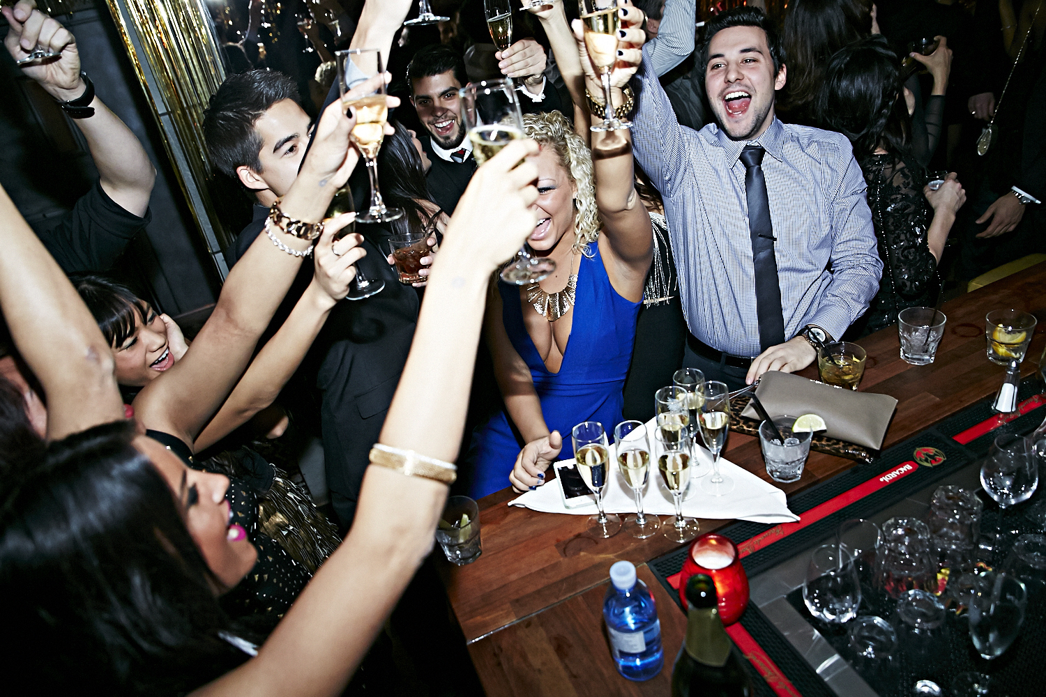 Beaucoup de love au Joverse pour le décompte de la nouvelle année 2014!