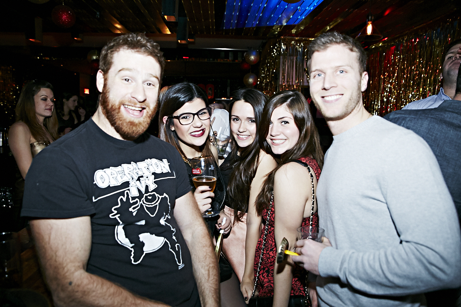 Beaucoup de love au Joverse pour le décompte de la nouvelle année 2014!