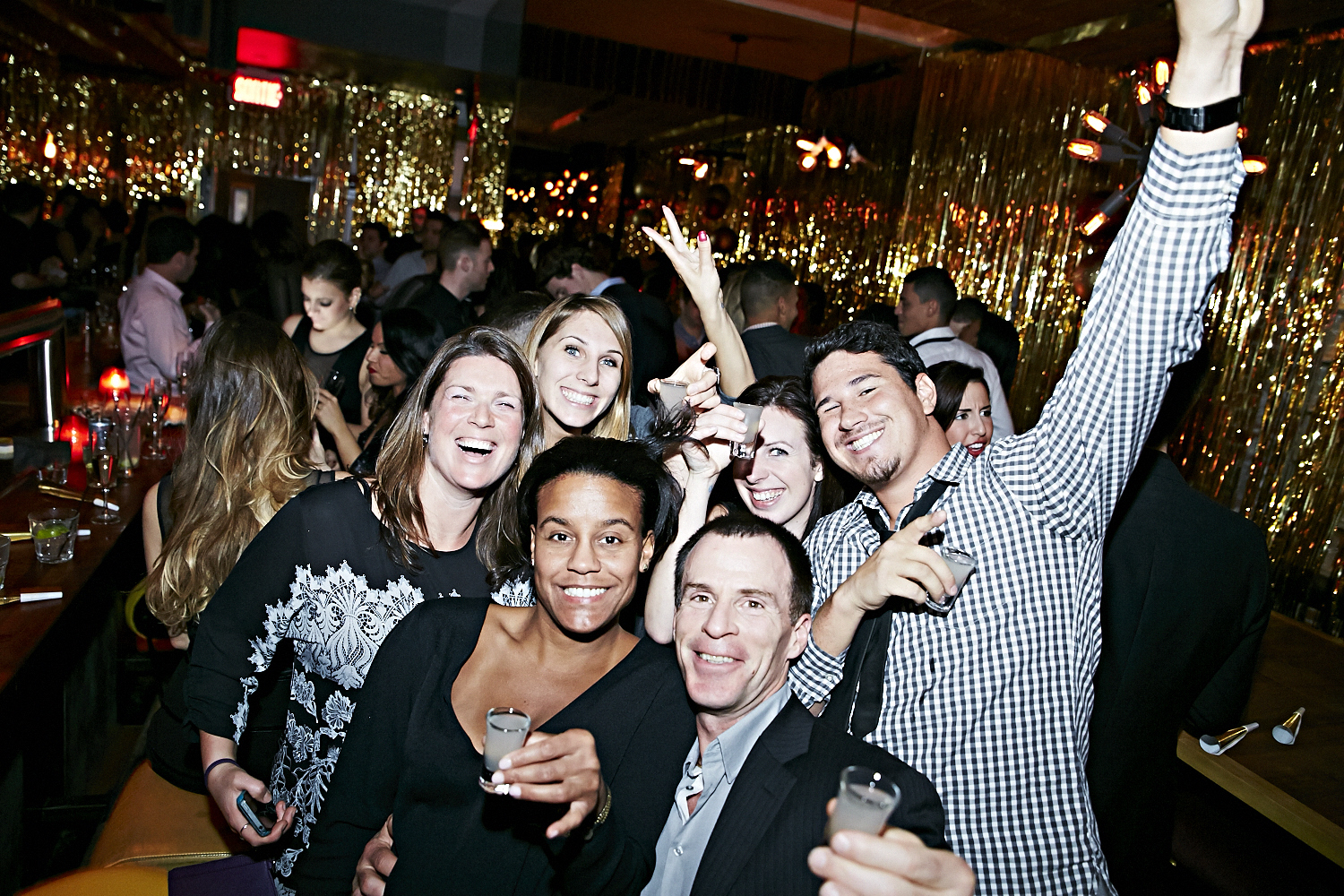 Beaucoup de love au Joverse pour le décompte de la nouvelle année 2014!