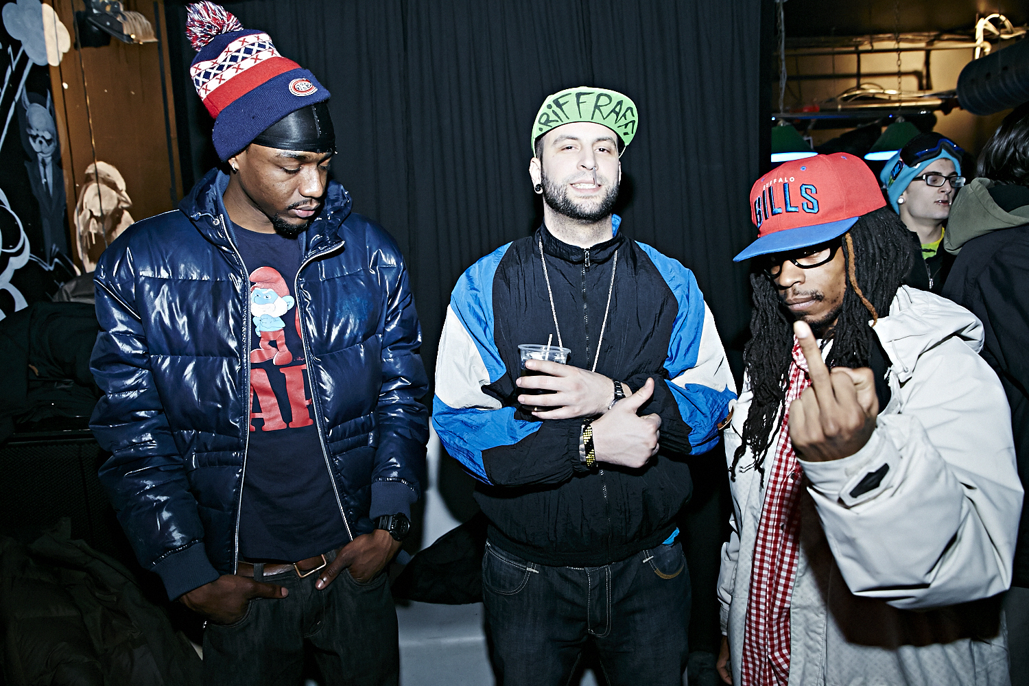 Riff Raff attire une foule bruyante et sur le party au Cabaret Underworld!