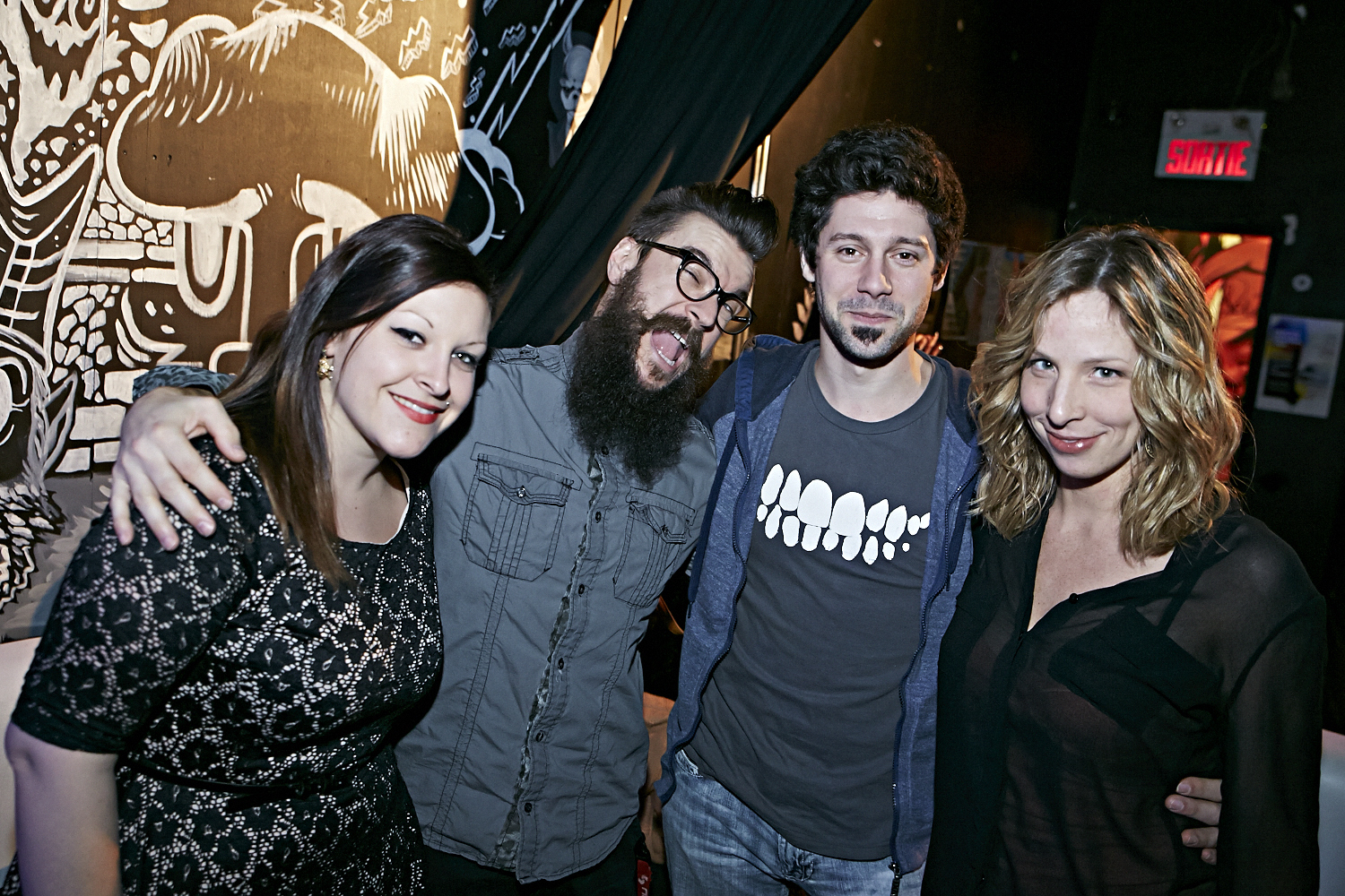 Barbes, bières et déchéance au lancement du nouveau CD de Hey Sugar au Cabaret Underworld