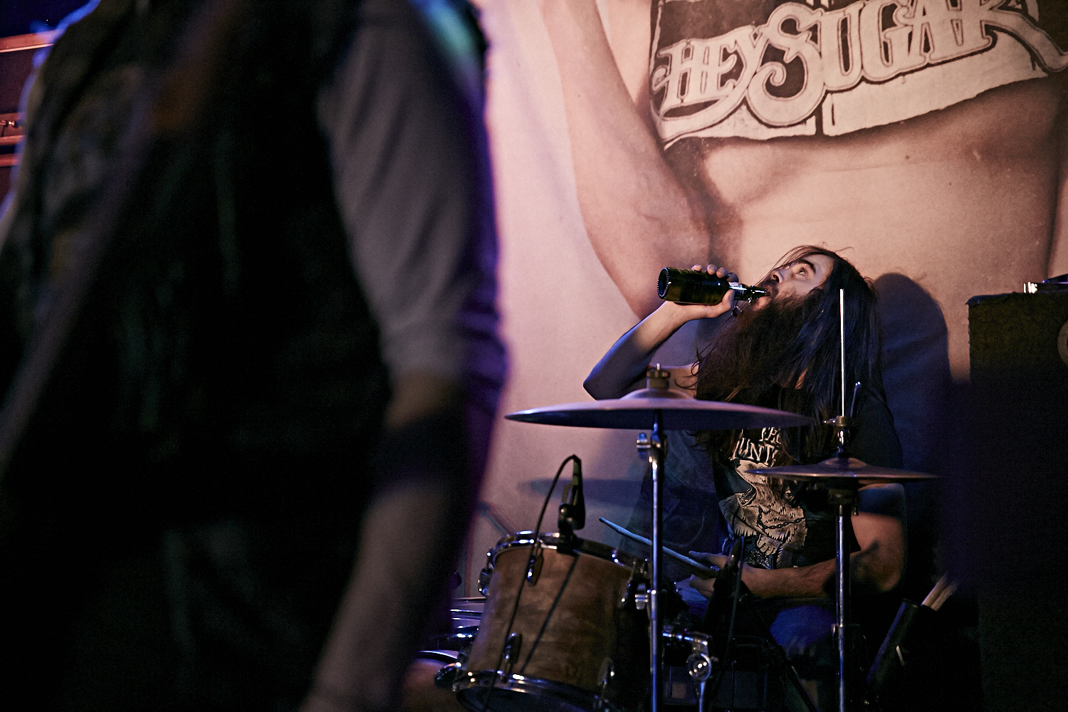 Barbes, bières et déchéance au lancement du nouveau CD de Hey Sugar au Cabaret Underworld