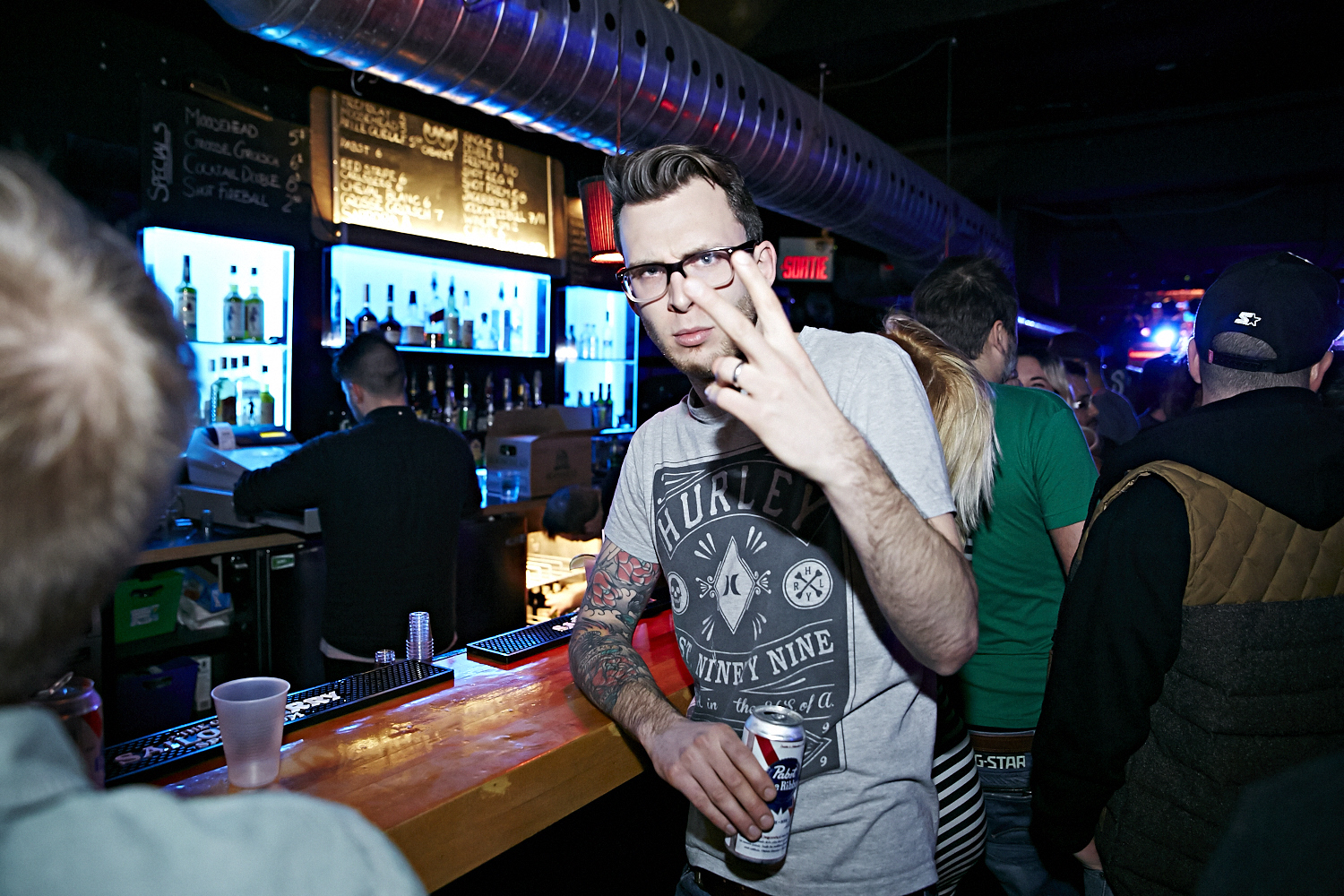 Barbes, bières et déchéance au lancement du nouveau CD de Hey Sugar au Cabaret Underworld