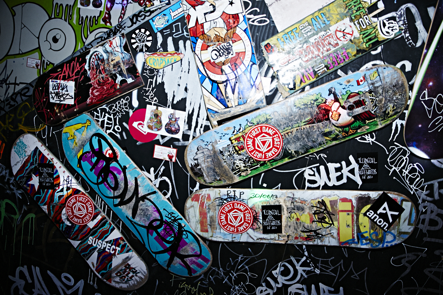 Le Trash Bar met le feu au half-pipe pour fêter le printemps!