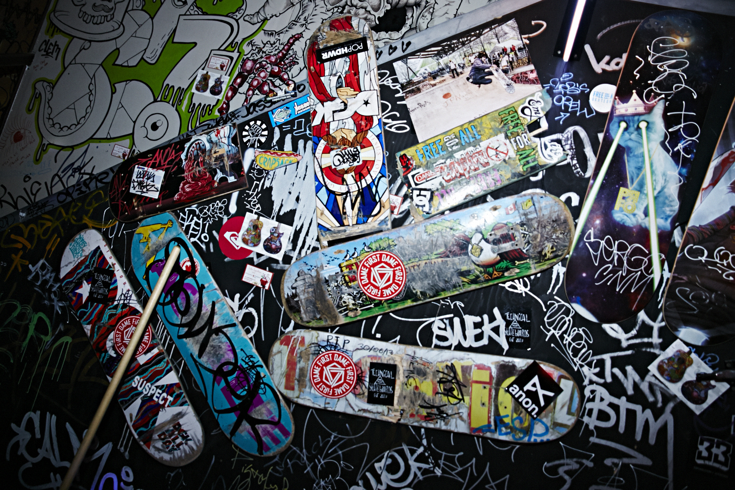 Le Trash Bar met le feu au half-pipe pour fêter le printemps!