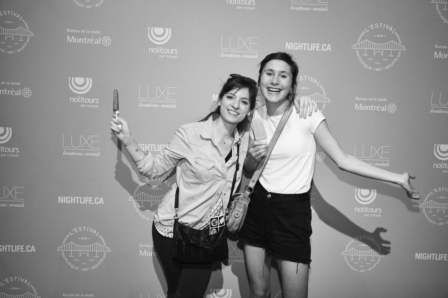 On fait des folies dans le photobooth de l'Estival 2014 présenté par NIGHTLIFE!