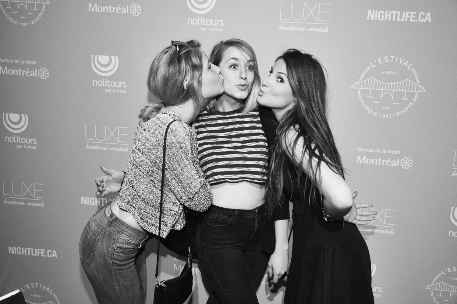 On fait des folies dans le photobooth de l'Estival 2014 présenté par NIGHTLIFE!