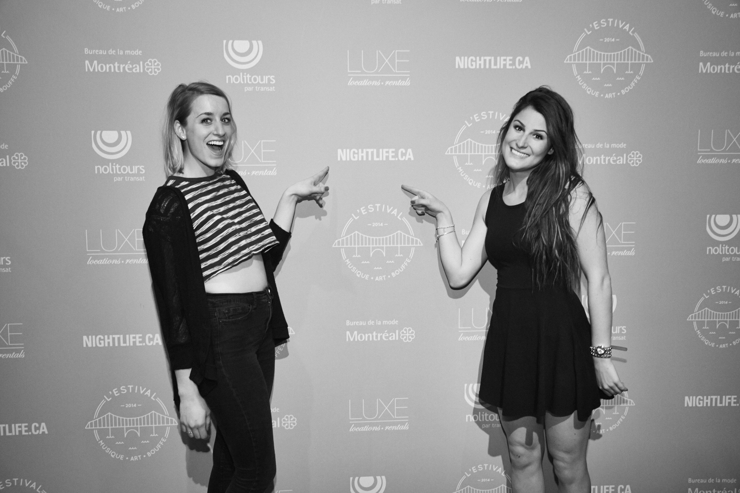 On fait des folies dans le photobooth de l'Estival 2014 présenté par NIGHTLIFE!