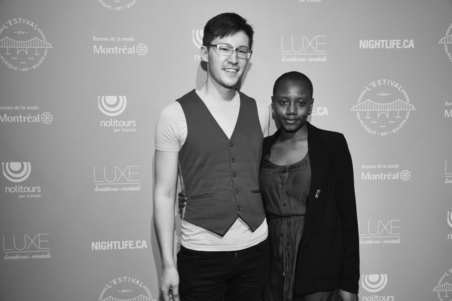 On fait des folies dans le photobooth de l'Estival 2014 présenté par NIGHTLIFE!