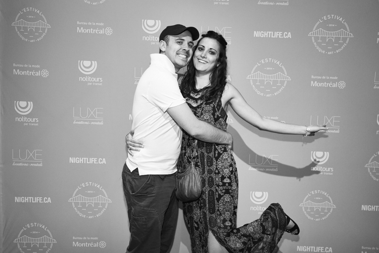 On fait des folies dans le photobooth de l'Estival 2014 présenté par NIGHTLIFE!