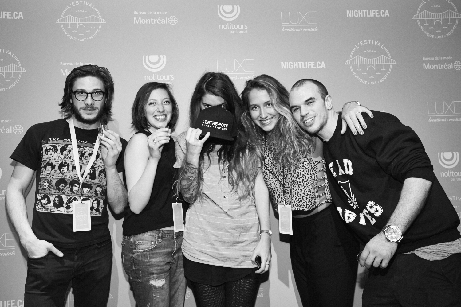 On fait des folies dans le photobooth de l'Estival 2014 présenté par NIGHTLIFE!