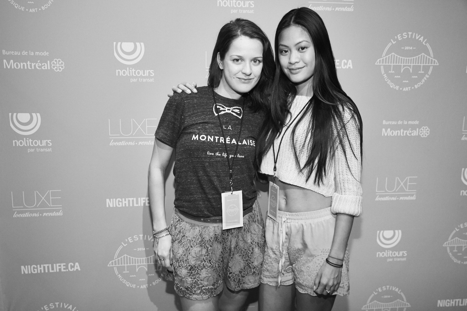 On fait des folies dans le photobooth de l'Estival 2014 présenté par NIGHTLIFE!