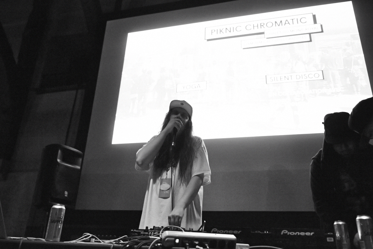 La Nuit Chromatic sur le sommet du Mont-Royal: un party près des étoiles!