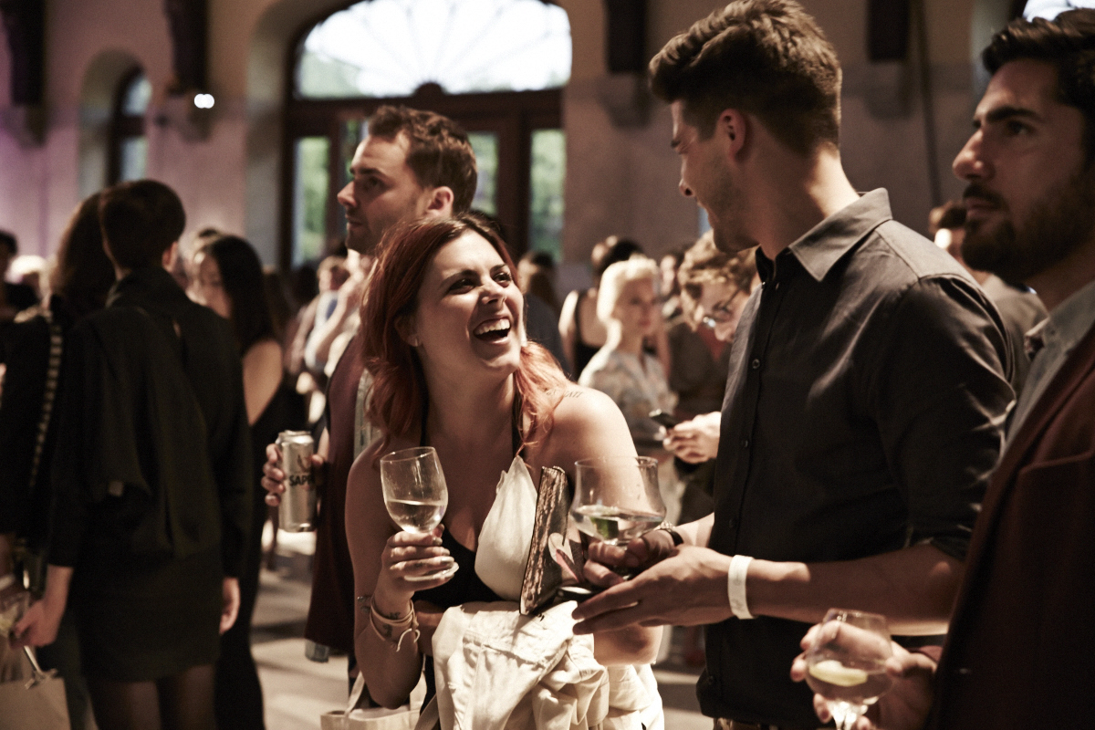 Joli panorama pour le Cocktail Chromatic au Chalet du Mont-Royal