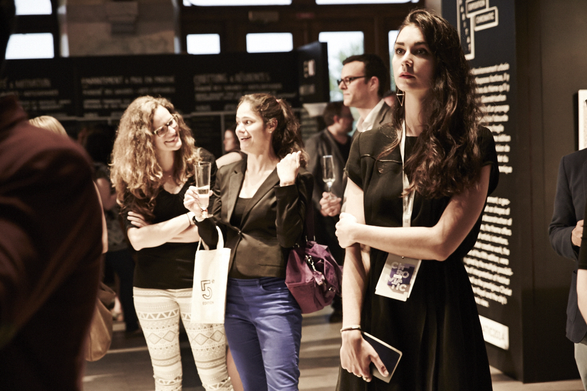 Joli panorama pour le Cocktail Chromatic au Chalet du Mont-Royal